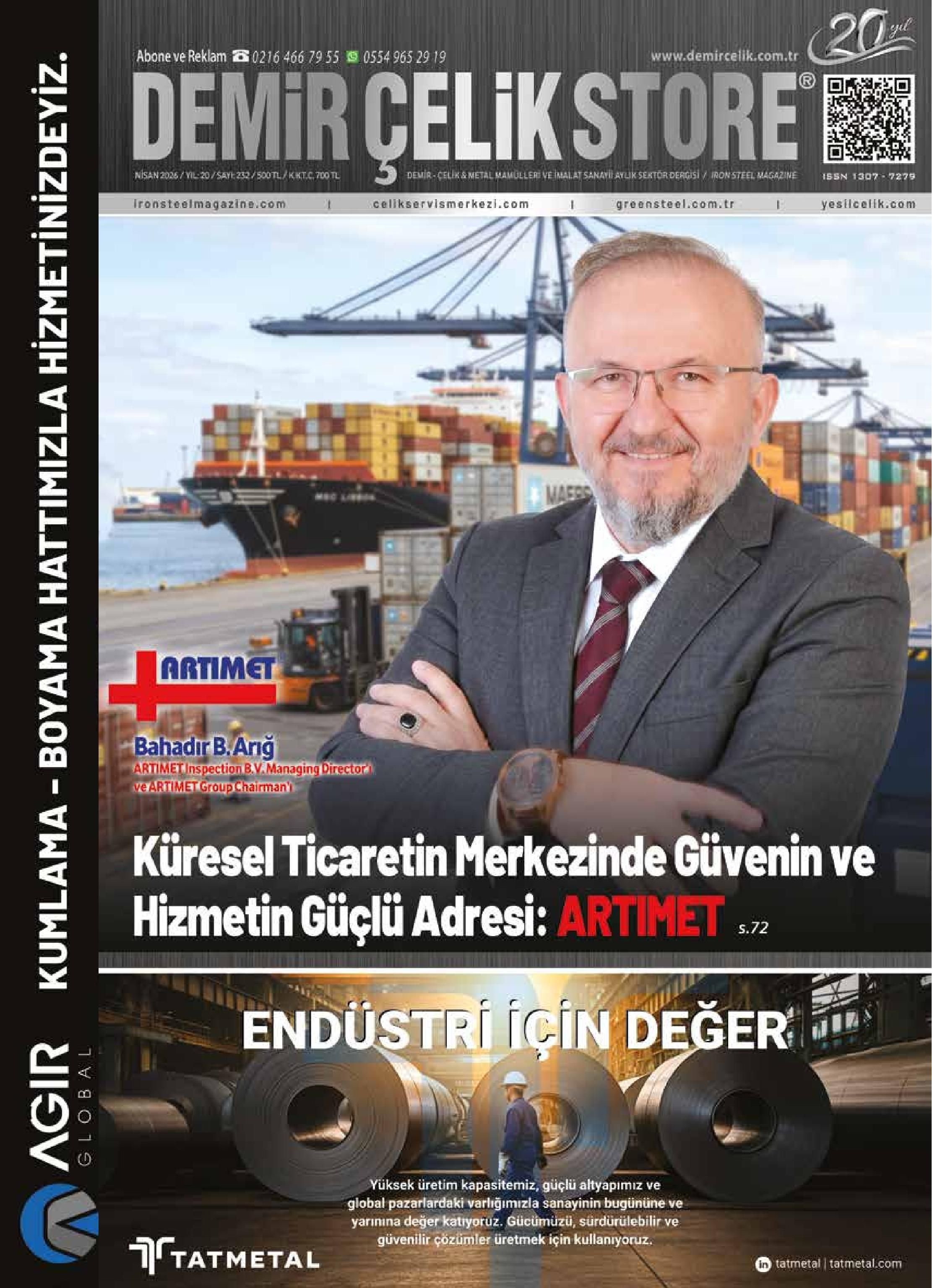 Demir Çelik Store - 232. Issue - April 2026