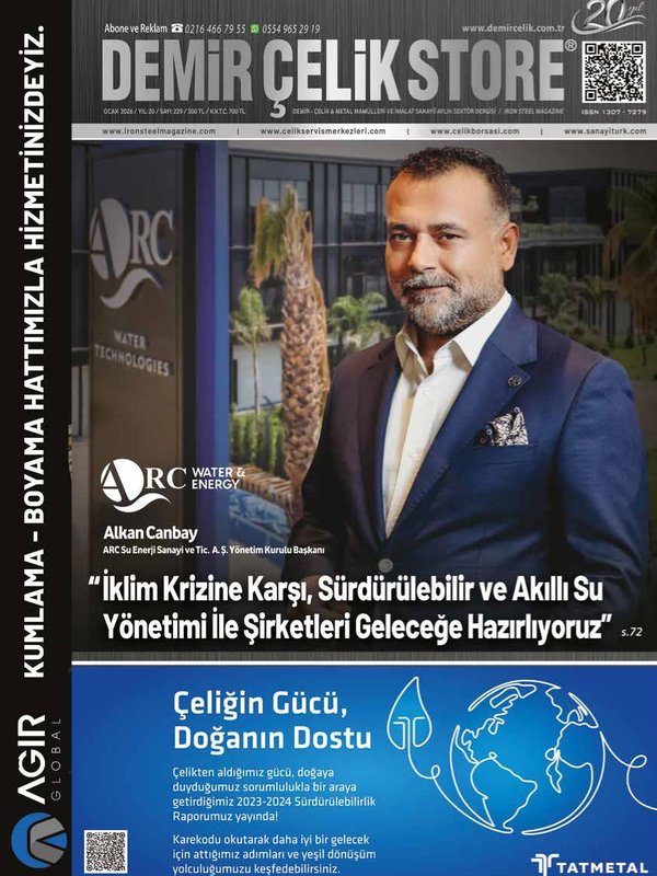 Demir Çelik Store - 229. Issue - January 2026